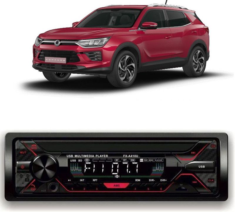 Genipap Car Stereo FX- A100U Car Stereo with Bluetooth, USB, SDCard , Aux G-502 Car Stereo  (Single Din)