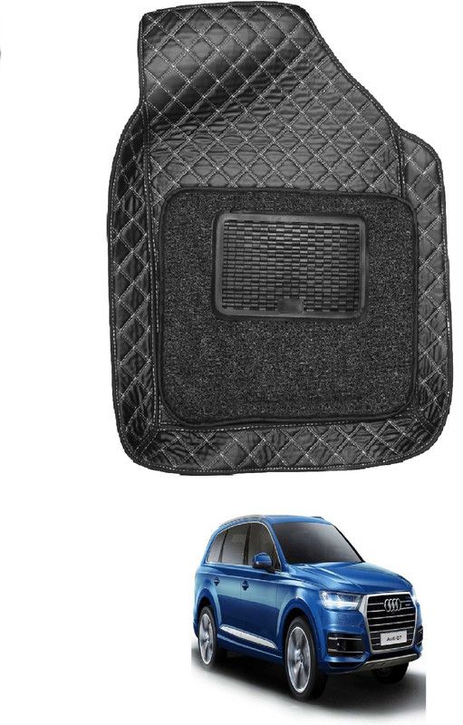 Auto Hub Leatherite 7D Mat For Audi Q7  (Black)