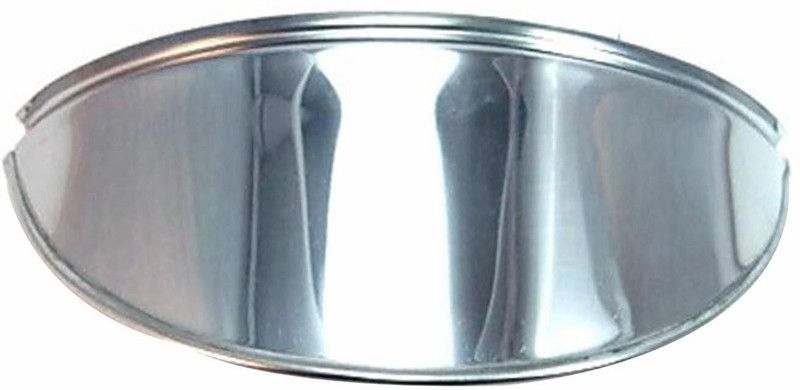 HB Head Lamp Cap-Plane-Chrome- Bike Headlight Grill  (Steel)