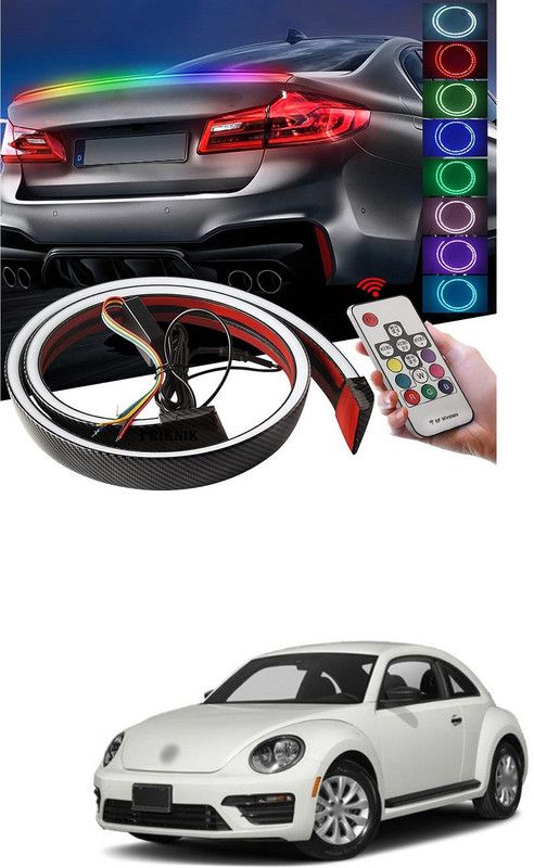 XZRTZ Plastic Car Door Guard  (Multicolor, Pack of 1, Volkswagen, Beetle)