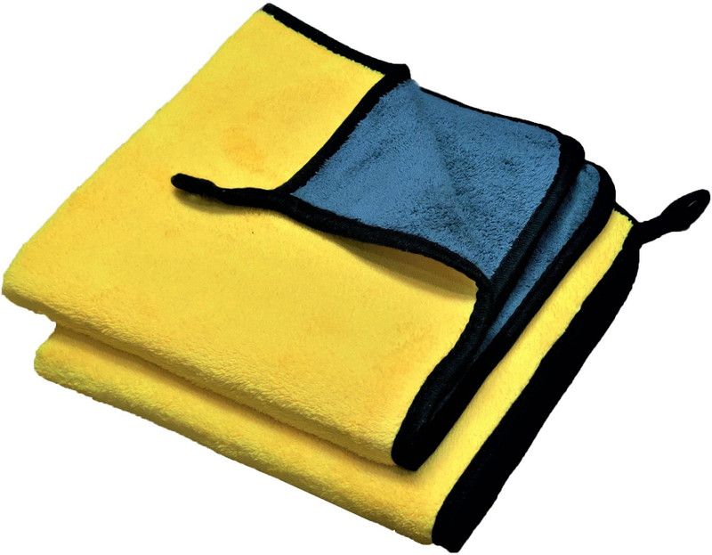 MandU Microfiber Vehicle Washing Cloth  (Pack Of 2, 600 GSM)