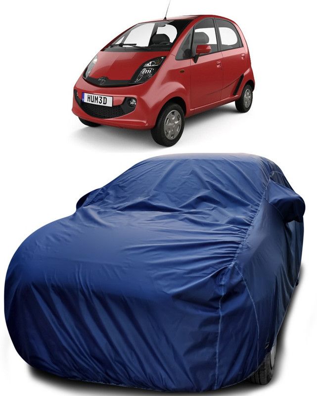 MoTRoX Car Cover For Tata Nano Genx (With Mirror Pockets)  (Blue)