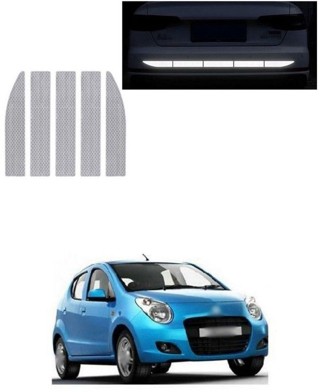 PROEDITION Plastic Car Bumper Guard  (Silver, Pack of 5, Maruti, A-Star)