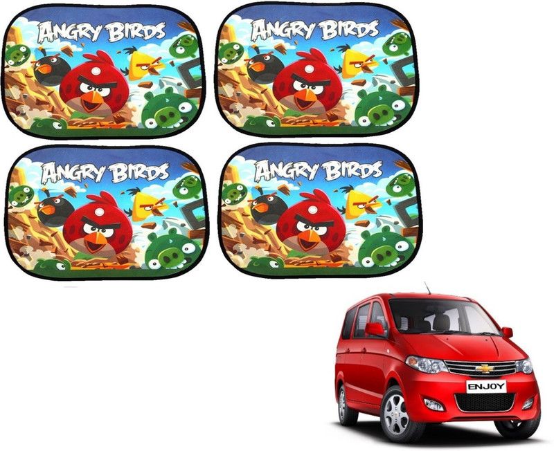 AUTYLE Side Window, Rear Window Sun Shade For Chevrolet Enjoy  (Multicolor)