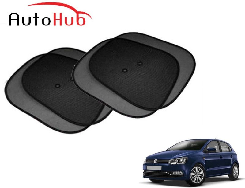 Auto Hub Side Window Sun Shade For Volkswagen Polo  (Black)