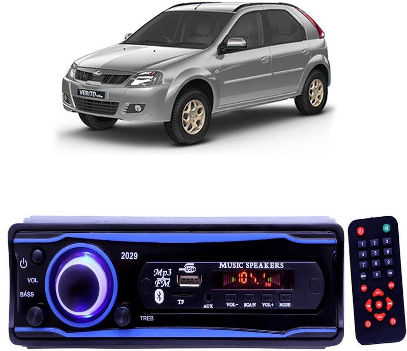 Purpleheart Blue 2029 USB/AUX/SD/BLUETOOTH/FM/MP3 BOOM MASTER STANDARD- P285 Car Stereo  (Single Din)