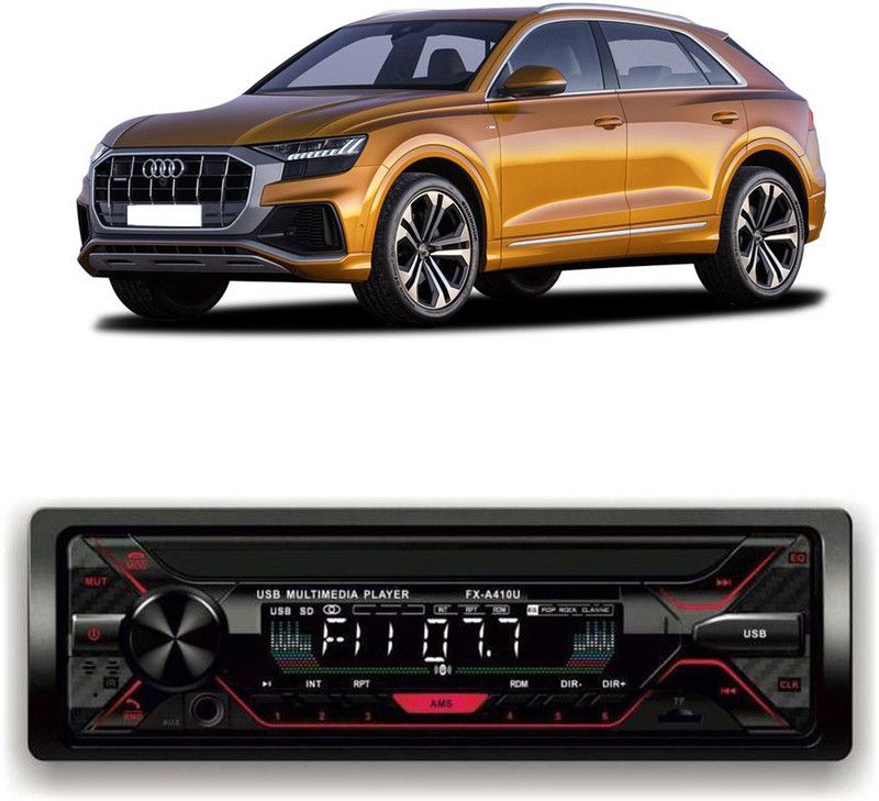 JBRIDERZ Car Stereo FX- A410U Car Stereo with Bluetooth, USB, SDCard , Aux B-24 Car Stereo  (Single Din)