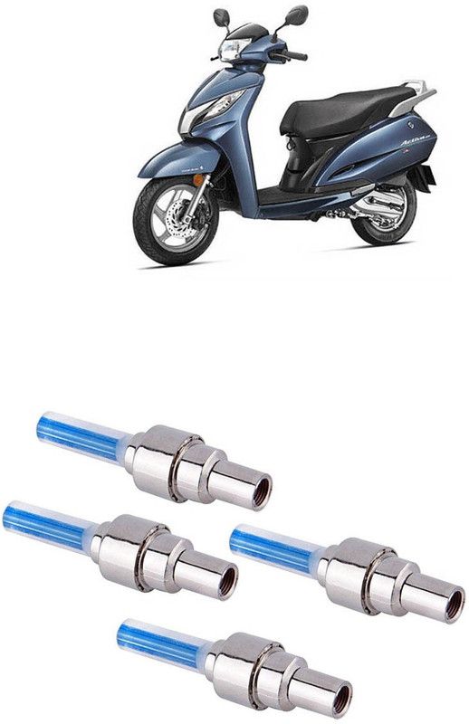 ACTOVISH Tyre Light//Wheel Tyre Cap/Vehicle Tyre Light/Bike Tyre Led Light/Bike Led Light/Tail Light_568 Dash Light Motorbike, Car LED for Honda (12 V, 2 W)  (Universal For Bike, Pack of 4)