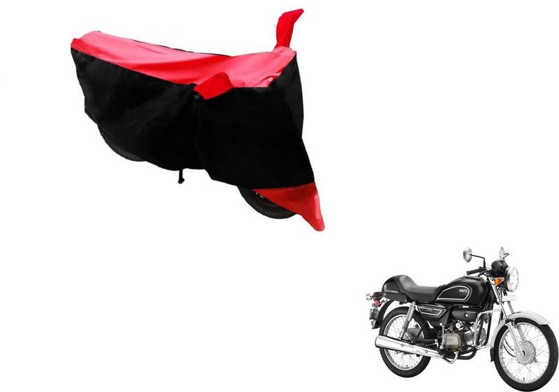 AUTYLE Two Wheeler Cover for Hero  (Splendor Pro Classic, Black, Red)