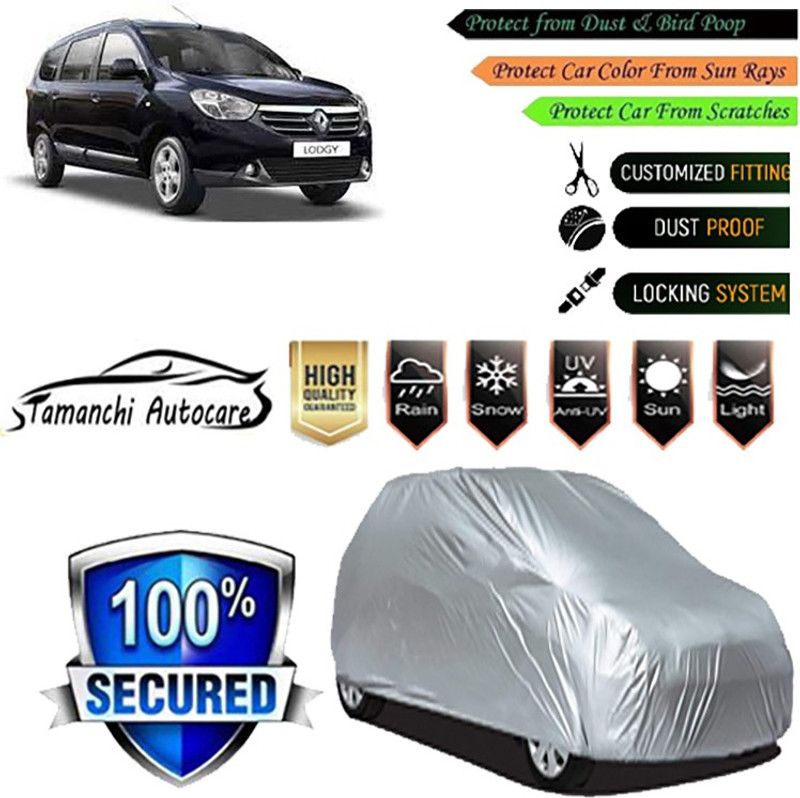Tamanchi Autocare Car Cover For Renault Lodgy  (Silver)