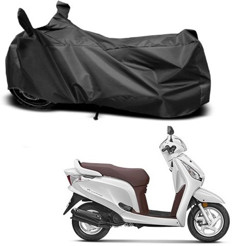 THE REAL ARV Waterproof Two Wheeler Cover for Honda  (Aviator, Black)