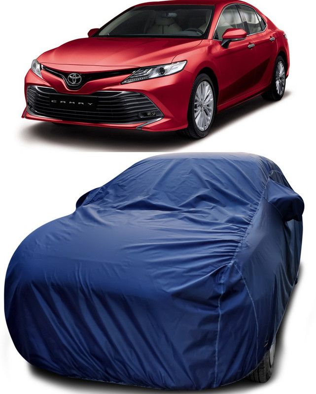 Dvis Car Cover For Toyota Camry (With Mirror Pockets)  (Blue)