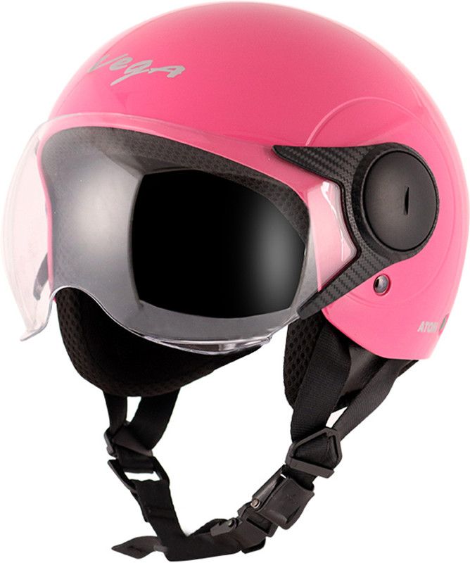 VEGA Atom Motorbike Helmet  (Pink)