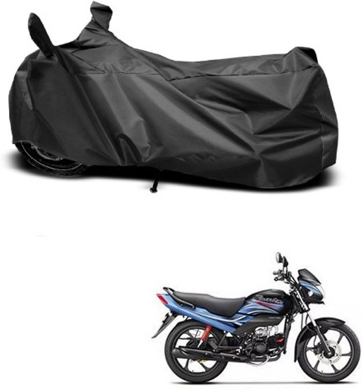 THE REAL ARV Waterproof Two Wheeler Cover for Honda  (Passion Pro, Black)