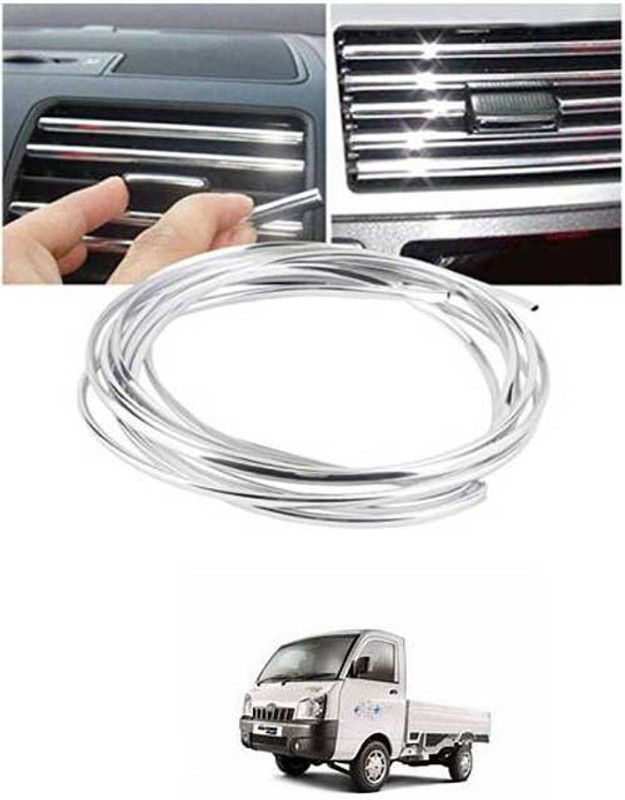 FKOK Car-Decorative Chrome Car beeding For Maximo Plus Car Beading Roll For Bumper, Door, Window  (5 m)