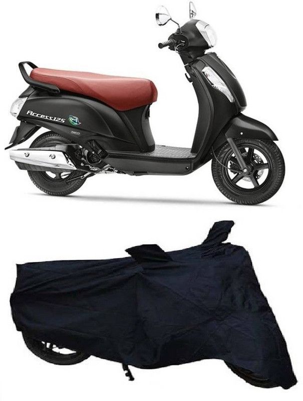 TGP GROUP Waterproof Two Wheeler Cover for Suzuki  (Access SE, Black)