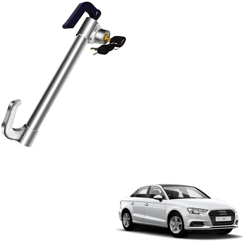 SEMAPHORE Anti-Theft Handlebar Head Clutch Throttle Brake Multi-Function Lock For Audi A3 Gear Lock  (Stainless Steel)