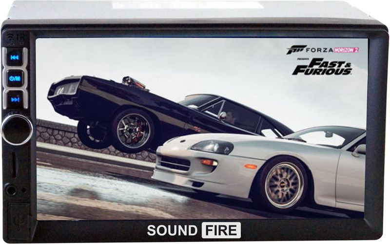 SOUND FIRE SF-7043 7inch HD bluetooth MP5 player TFT Fully touch screen Car Stereo  (Double Din)