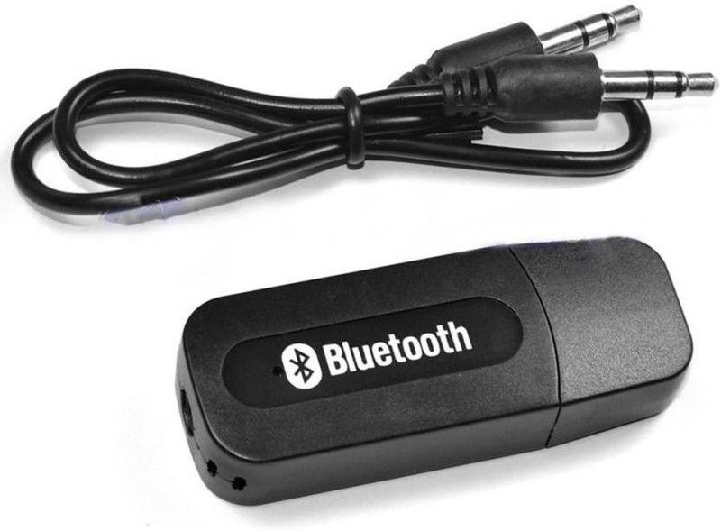 Samons v2.1+EDR Car Bluetooth Device with 3.5mm Connector  (Black)
