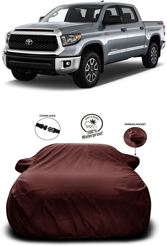 Ascension Car Cover For Toyota Tundra (With Mirror Pockets)  (Maroon)