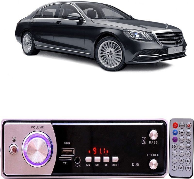 Purpleheart Silver009 BLUETOOTH/USB/SD/AUX/FM/MP3 Car Stereo ( Single Din) P-413 Car Stereo  (Single Din)
