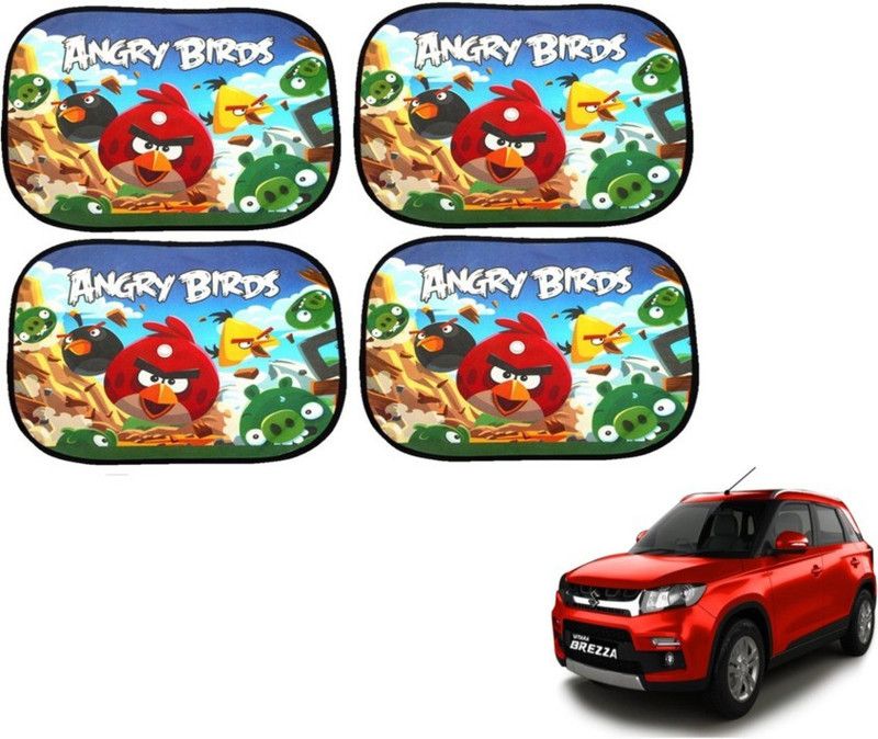MOCKHE Side Window Sun Shade For Maruti Suzuki Vitara Brezza  (Multicolor)