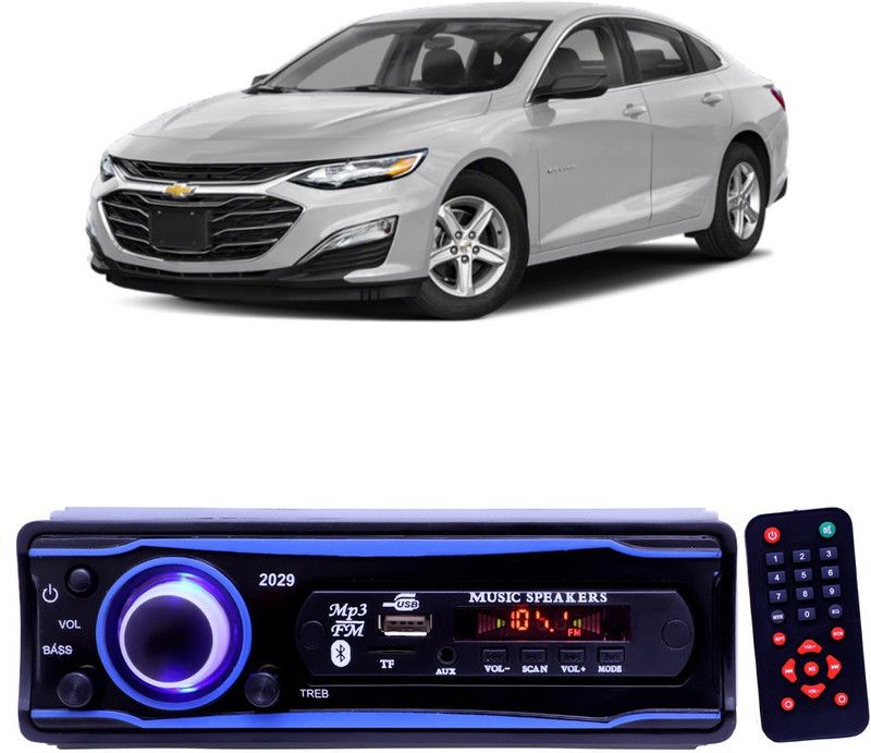 JBRIDERZ Blue 2029 USB/AUX/SD/BLUETOOTH/FM/MP3 BOOM MASTER STANDARD- E 84 Car Stereo  (Single Din)
