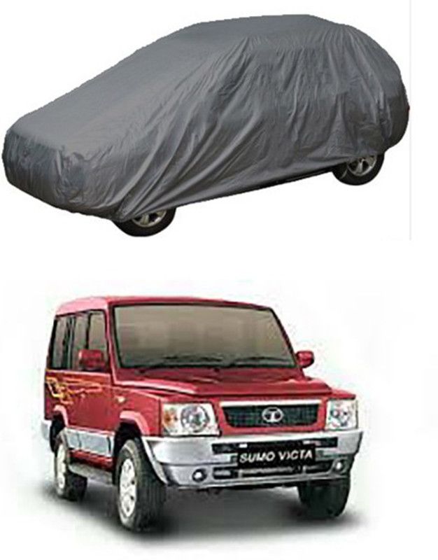 APNEK Car Cover For Tata Victa (With Mirror Pockets)  (Grey)