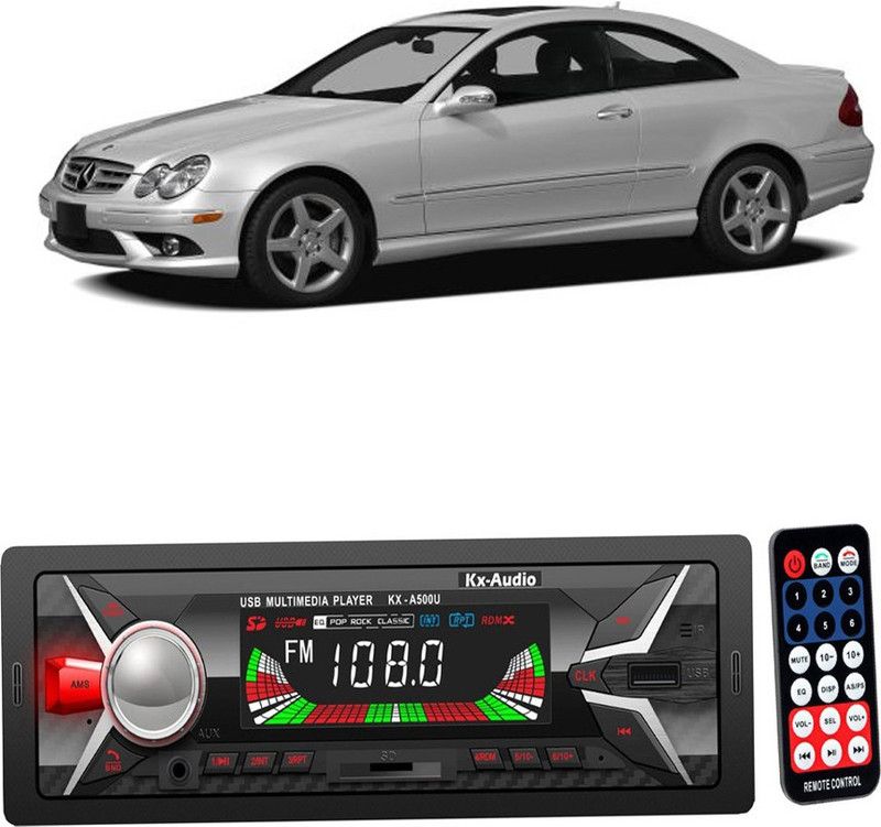 JBRIDERZ KX-A500U BLUETOOTH/USB/SD/AUX/FM/MP3 with Phone Caller Id Receiver B 377 Car Stereo  (Single Din)