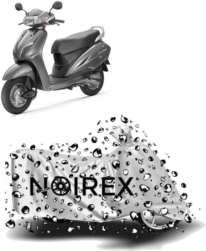 NOIREX Two Wheeler Cover for Honda  (Activa 4G, Silver)
