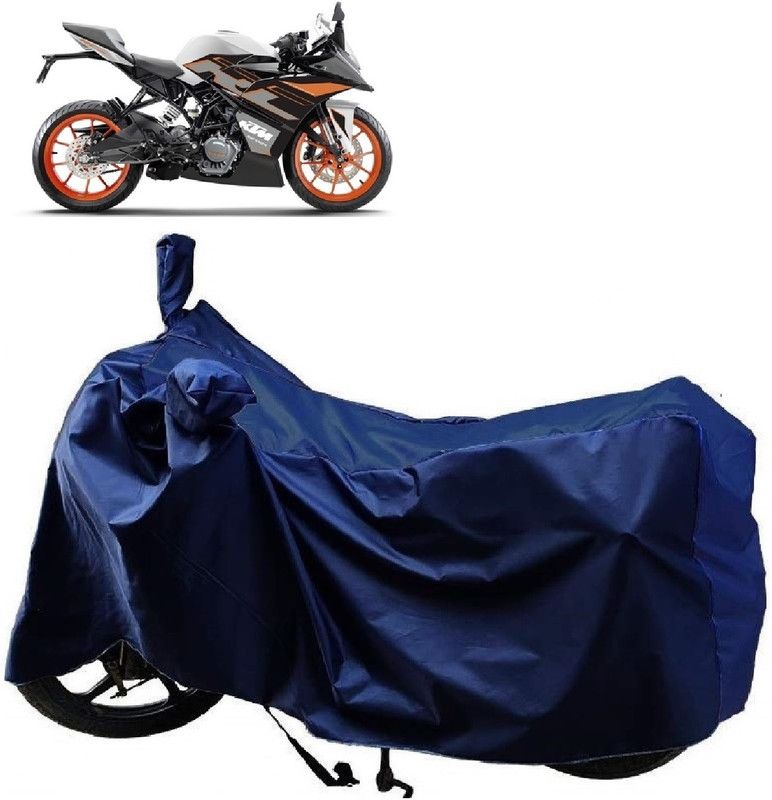 Autoprime Two Wheeler Cover for KTM  (RC 125 BS6, Blue)