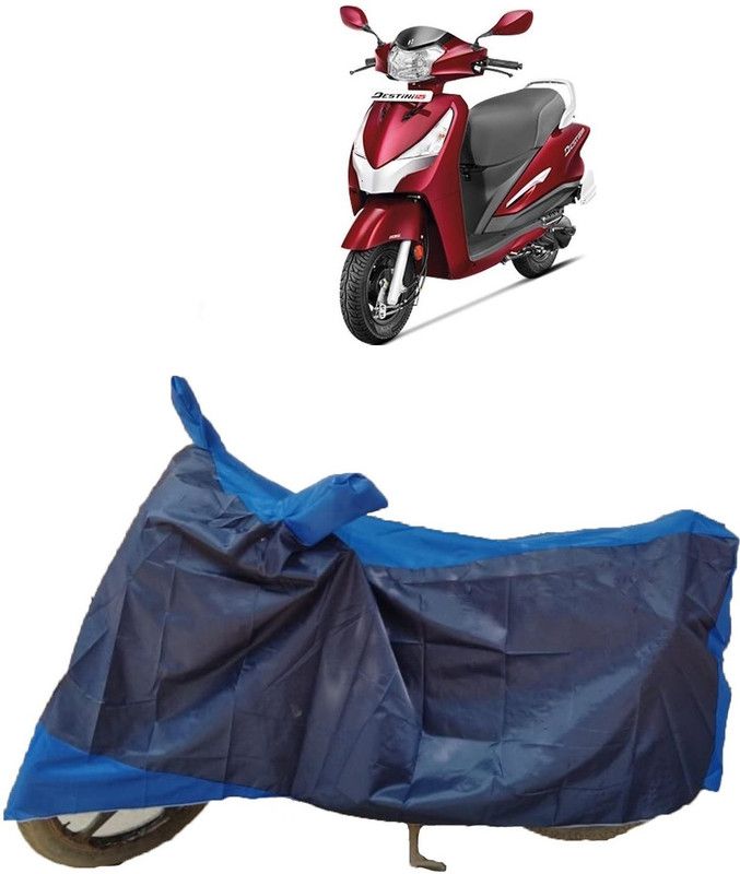 DIGGU Two Wheeler Cover for Hero  (Destini 125, Multicolor)