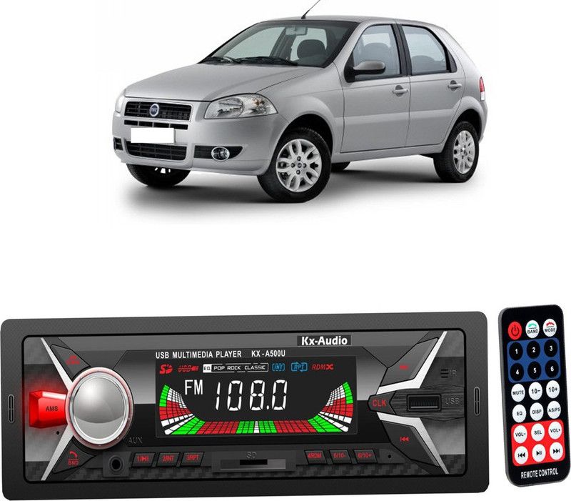JBRIDERZ KX-A500U BLUETOOTH/USB/SD/AUX/FM/MP3 with Phone Caller Id Receiver JB-1226 Car Stereo  (Single Din)
