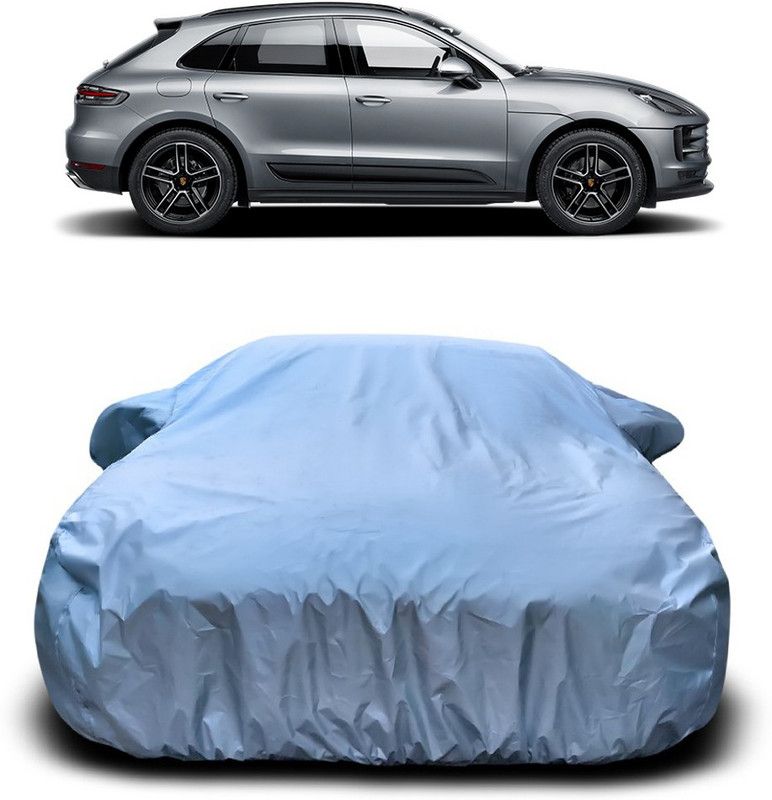 AUTOGARH Car Cover For Porsche Macan (With Mirror Pockets)  (Silver)