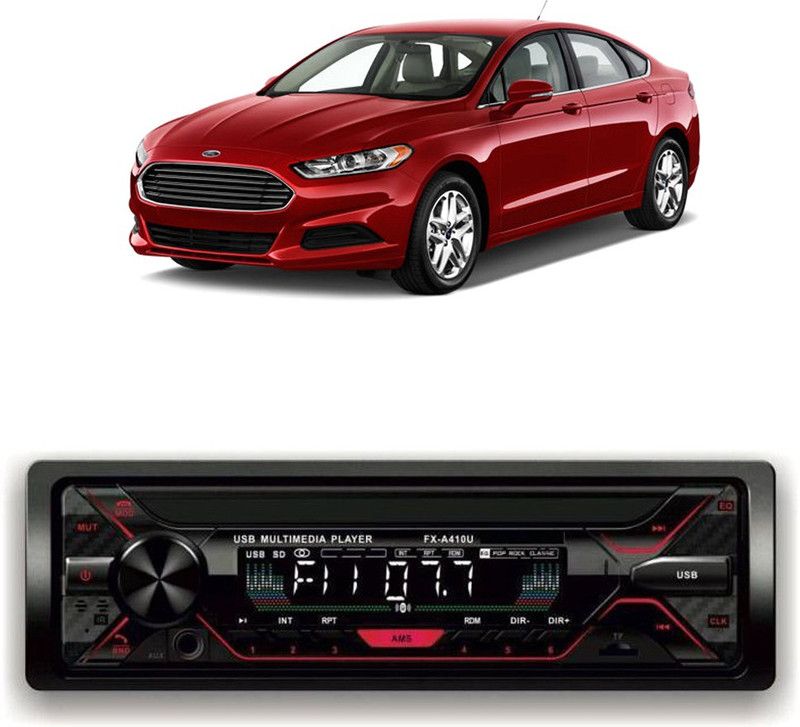Bluedrum Car Stereo FX- A100U Car Stereo with Bluetooth, USB, SDCard , Aux B-137 Car Stereo  (Single Din)