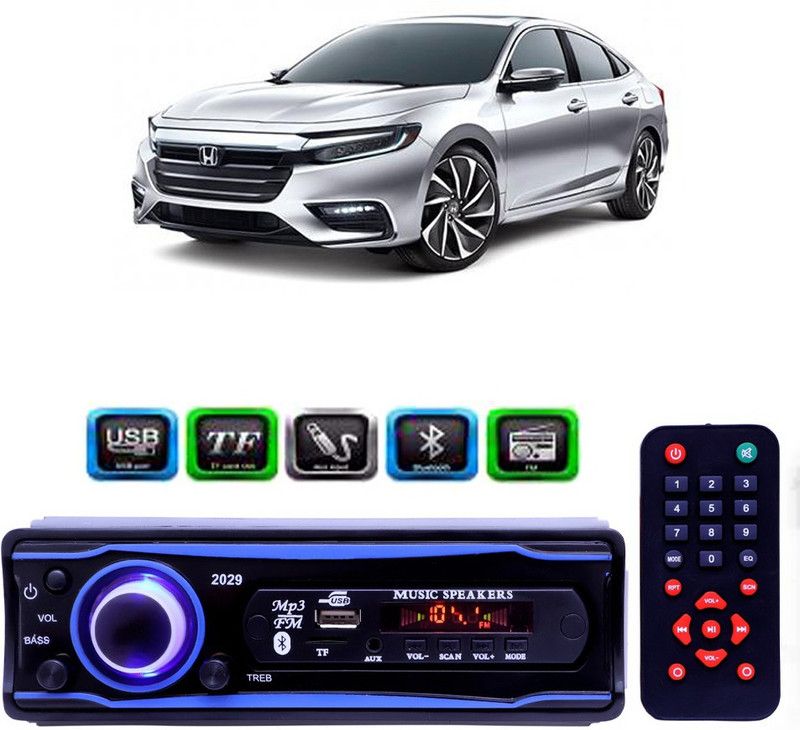 Genipap STEREO-999 BLUETOOTH/USB/SD/AUX/FM/MP3 (BLUE & Black)-153 Car Stereo  (Single Din)