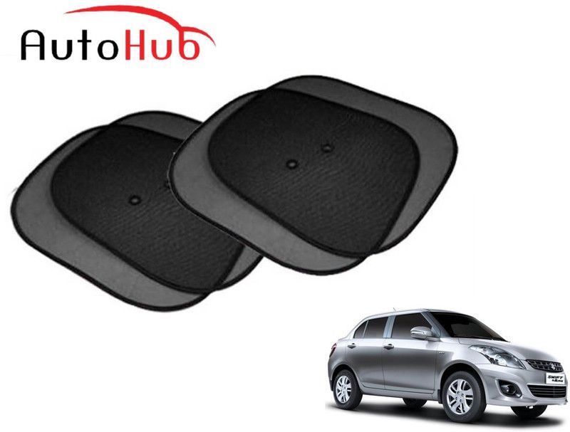 Auto Hub Side Window Sun Shade For Maruti Suzuki New Dzire  (Black)