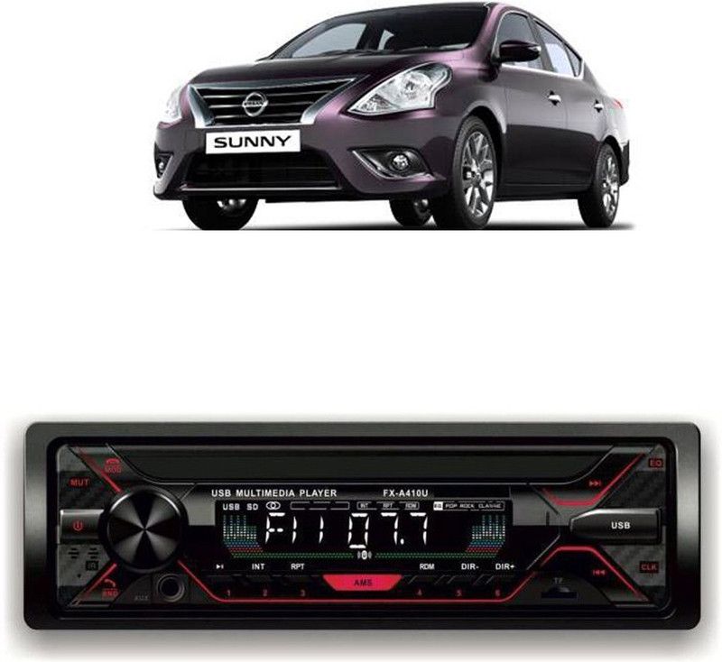 YUNEIK Car Stereo FX- A100U Car Stereo with Bluetooth, USB, SDCard , Aux Y-408 Car Stereo  (Single Din)
