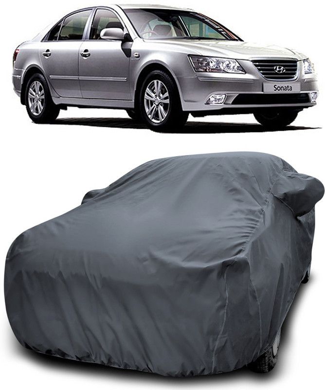 Elegance Car Cover For Hyundai Sonata Transform (With Mirror Pockets)  (Grey)