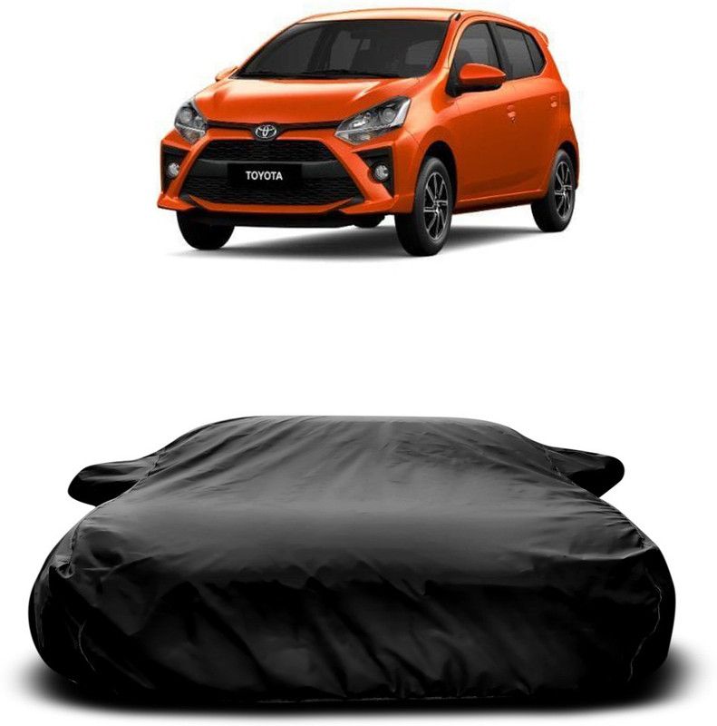 Ascension Car Cover For Toyota Wigo (With Mirror Pockets)  (Black)