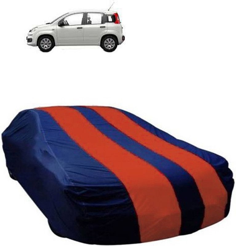 A+ RAIN PROOF Car Cover For Fiat Panda (Without Mirror Pockets)  (Multicolor)