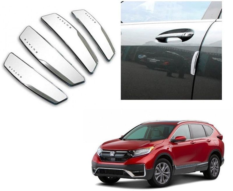 SPREADX Plastic Car Door Guard  (White, Pack of 4, Honda, CR-V)