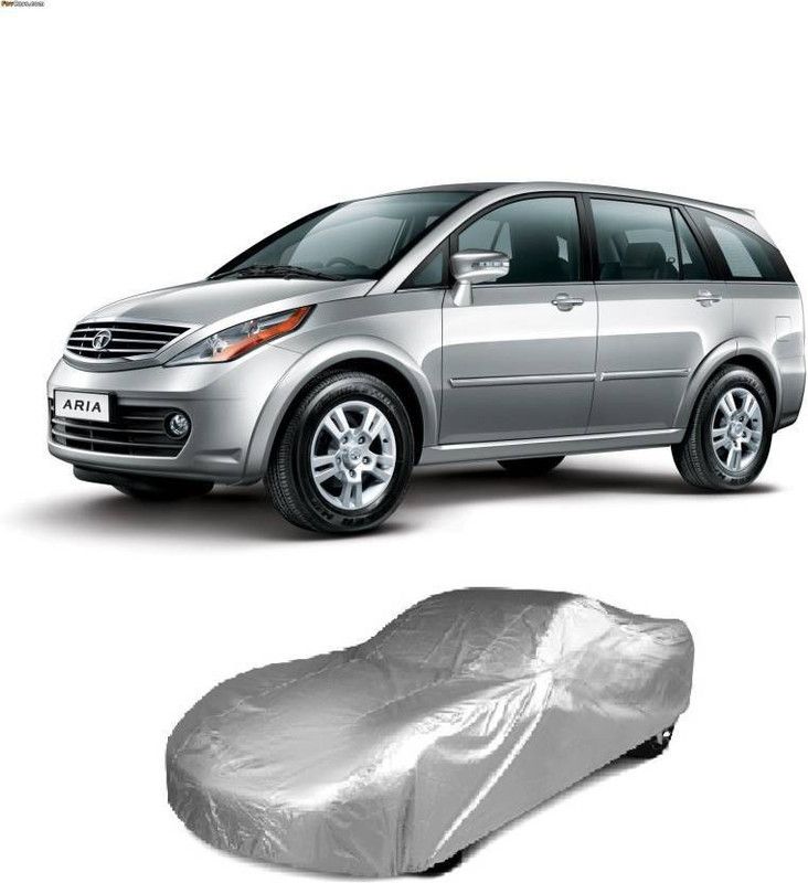 ask Car Cover For Tata Aria (Without Mirror Pockets)  (Silver)