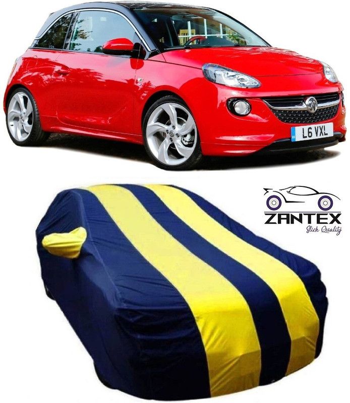ZANTEX Car Cover For Toyota Wigo (With Mirror Pockets)  (Blue, Yellow)