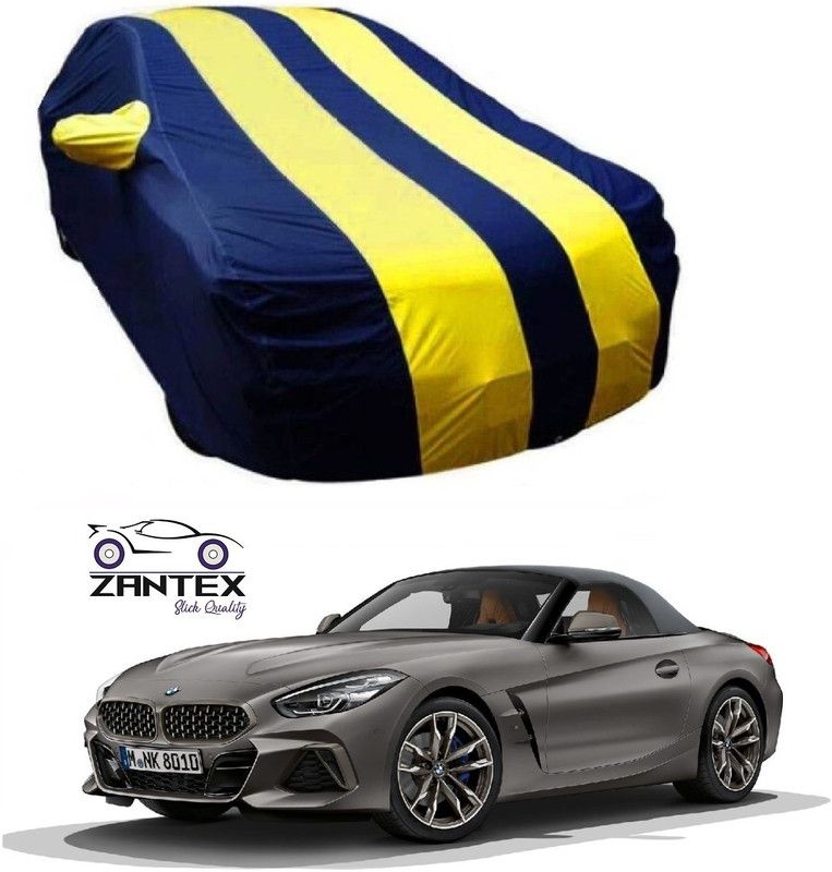 ZANTEX Car Cover For BMW Z4 (With Mirror Pockets)  (Blue, Yellow)