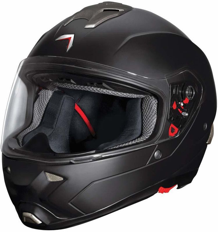 MAVOX FX21 Motorbike Helmet  (MATT BLACK)