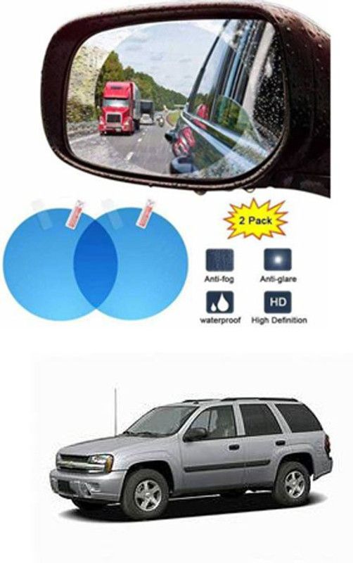 APICAL Car Mirror Blue Rain Blocker For Trailblazer Car Mirror Rain Blocker  (Blue)