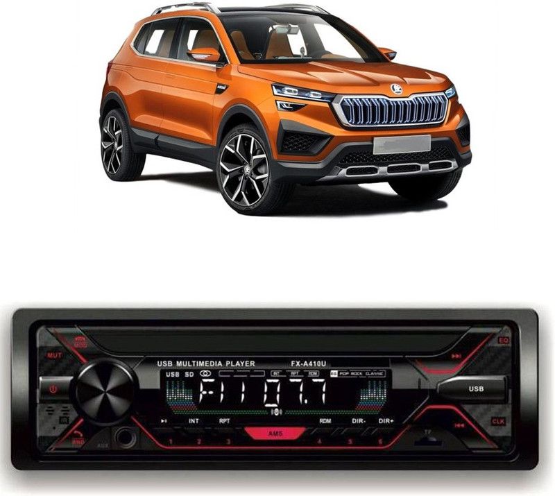 Genipap Car Stereo FX- A100U Car Stereo with Bluetooth, USB, SDCard , Aux G-499 Car Stereo  (Single Din)