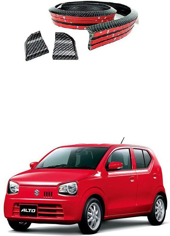 PRTEK Carbon Finish Trimmable Car Spoiler Car Lip Spoiler Universal Fit for Cars 0103 Car Spoiler