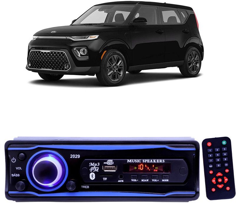 EverLand Blue 2029 USB/AUX/SD/BLUETOOTH/FM/MP3 BOOM MASTER STANDARD- E 239 Car Stereo  (Single Din)